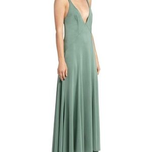 NWT Acne Studios Dalice Fluid Maxi Pale Jade